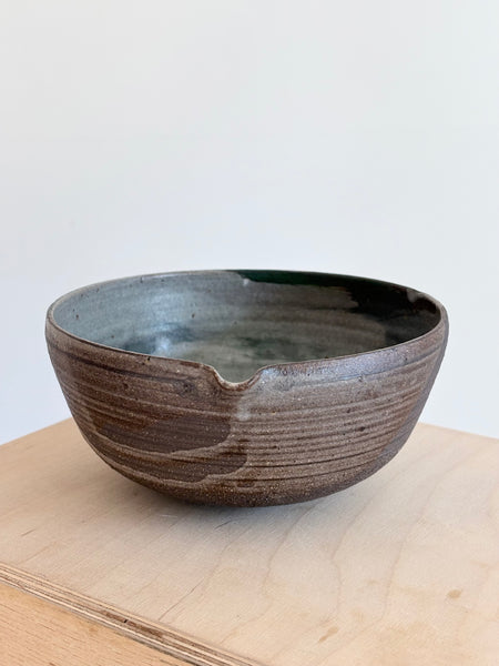 Matcha bowl deep green