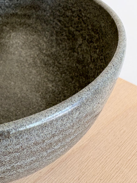 Small bowl matte grey