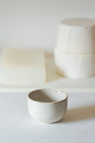 Cup M Speckled White