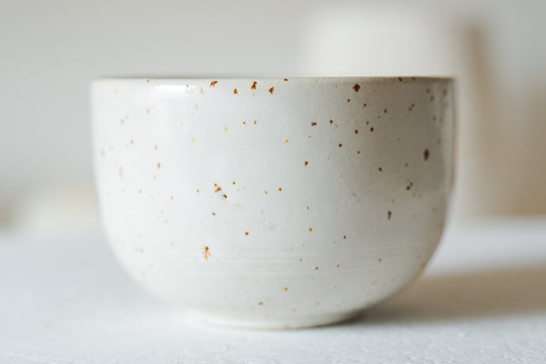 Cup M Speckled White
