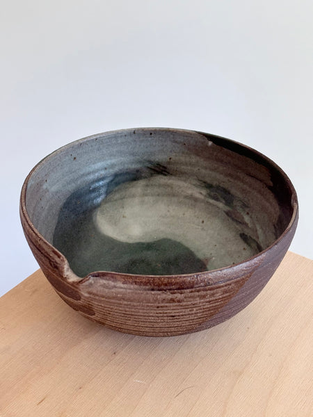 Matcha bowl deep green