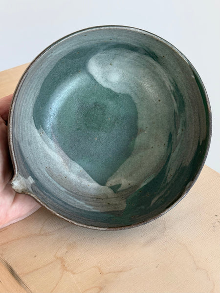 Matcha bowl deep green